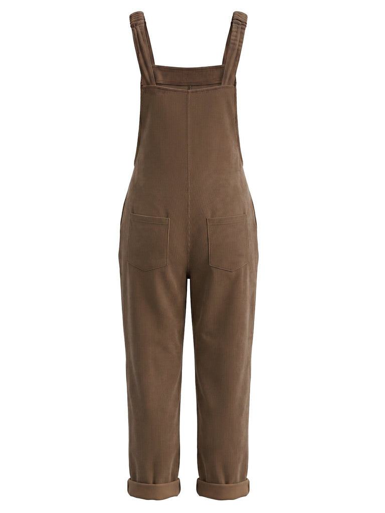 60er Jumpsuit mit Träger und Cord