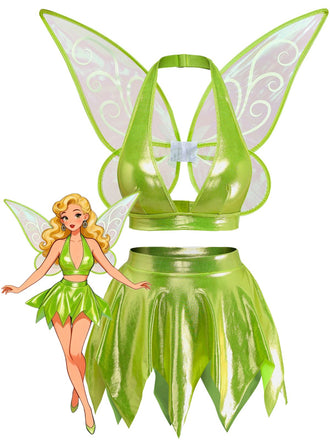 Grün 50er mit Fairy und Costume