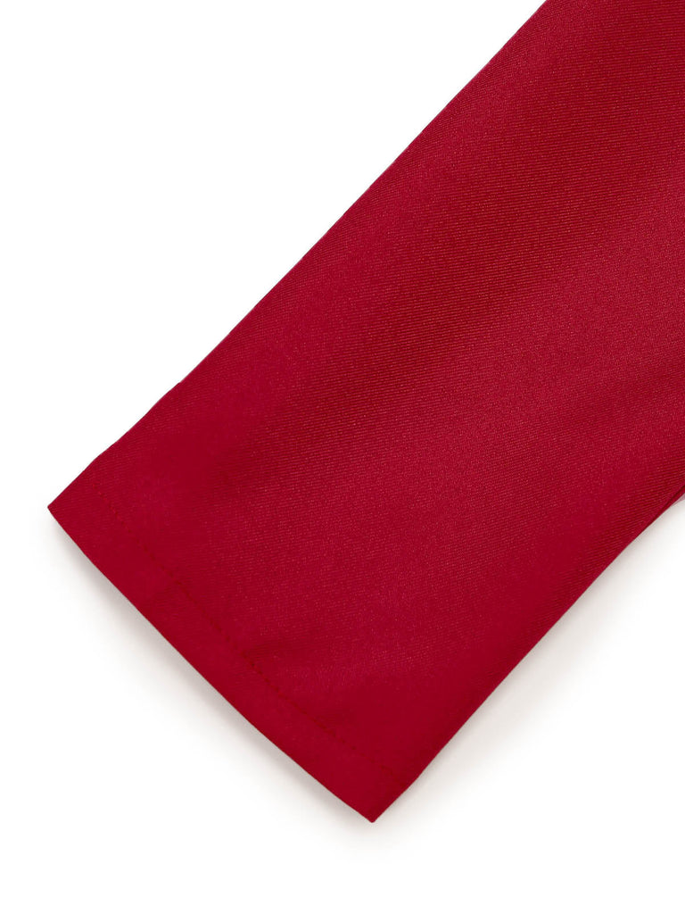 40er mittelalterliche Frackjacke mit Stehkragen und High-Low-Saum