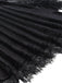 Schwarzes 50er Gothic Minikleid mit Samt und Spitze
