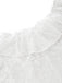 40er Set mit Spitzen-Top und Samtkleid