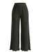 40er Hose mit hoher Taille und weitem Bein