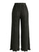 40er Hose mit hoher Taille und weitem Bein