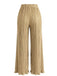 40er Hose mit hoher Taille und weitem Bein