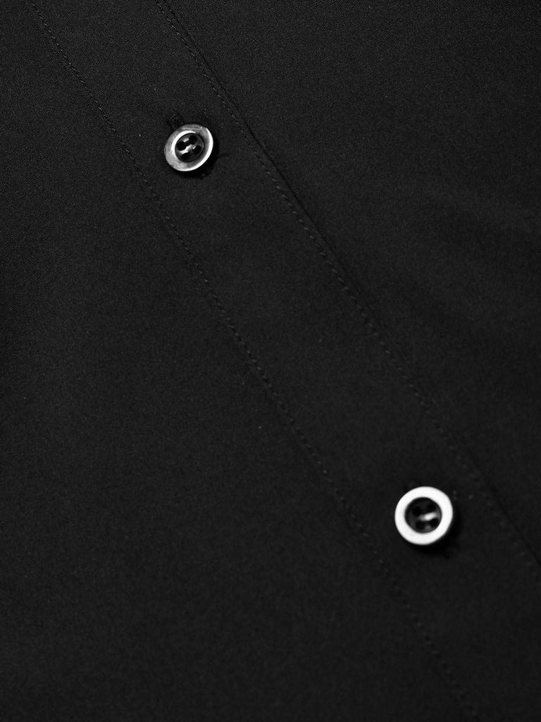 40er Halloween-Set aus Katzen-Kürbis-Kleid und Bluse mit Virago-Ärmeln