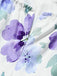 50er Set aus Bluse mit Schleifenkragen & Blumen-Trägerkleid