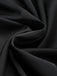 Schwarzes & weißes 60er Bodycon-Kleid mit Spitzenkragen und Schleife