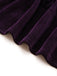 Lila 50er Cordjacke mit Reverskragen