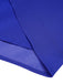[Vorverkauf] Blau 1950er Solide Chiffon Halter Kleid