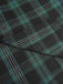 [Vorverkauf] Grün 1960er Schulterfrei Bogen Tartan Bleistiftkleid