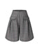 [Vorverkauf] Grau 1950er Pattentaschen Glen Plaid Shorts