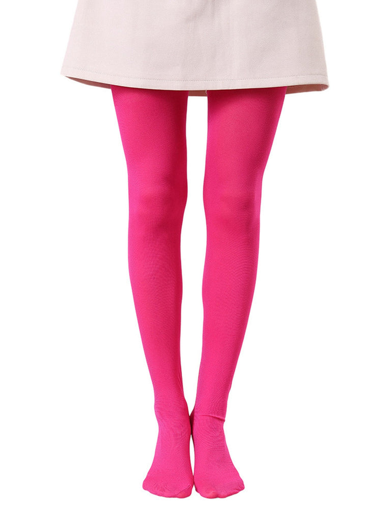 Farbig Vollfuß Strumpfhosen Pantyhose