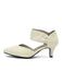 Solide Spitze Wildleder Kitten Heels