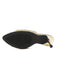 Pumps mit Glitzer und Zehen