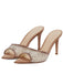 Sandalen mit Spitz und High Heel
