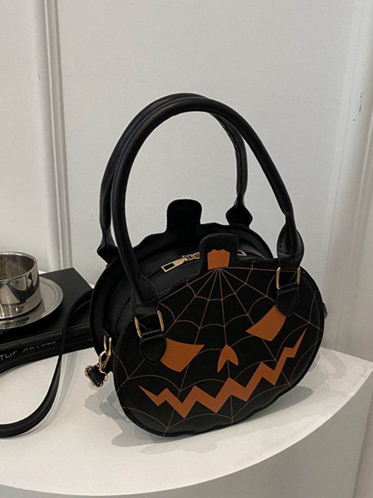 Halloween Handtasche mit Kürbis