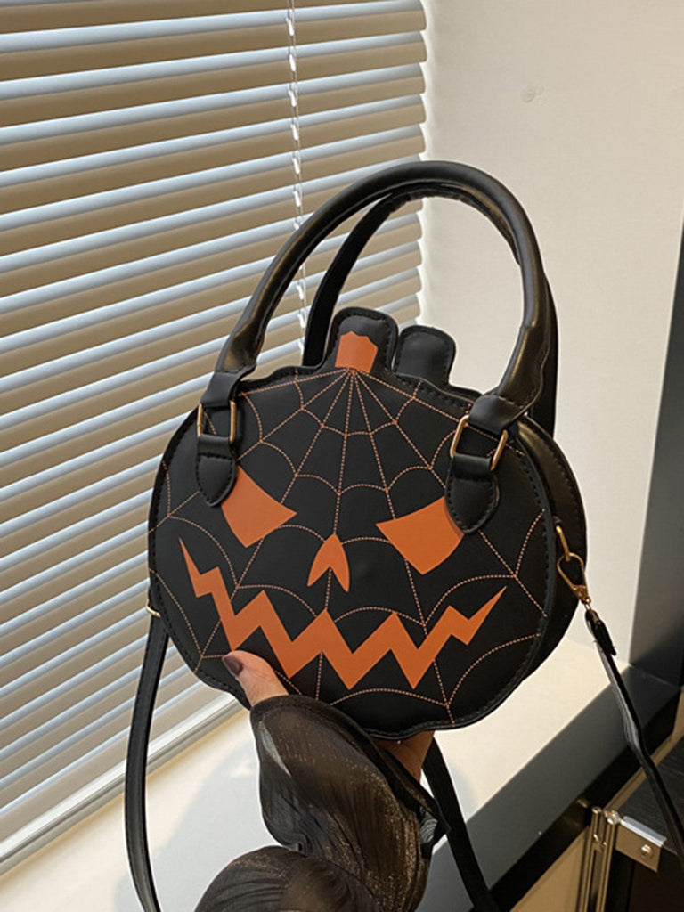 Halloween Handtasche mit Kürbis