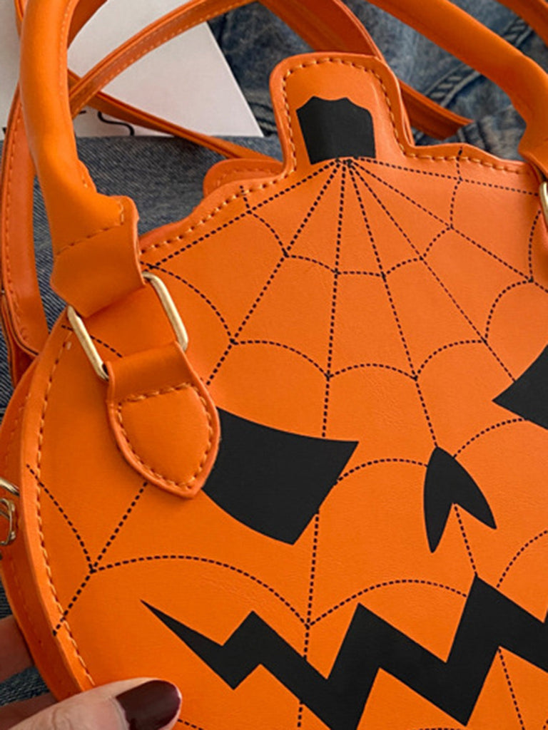 Halloween Handtasche mit Kürbis