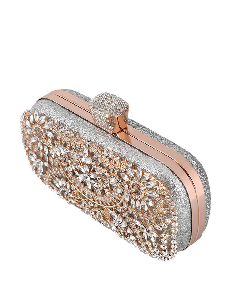 Vintage Strass Abend-Clutch