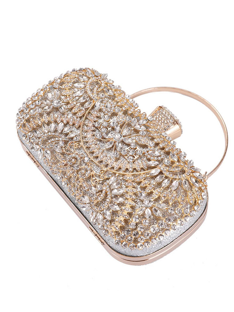 Vintage Strass Abend-Clutch