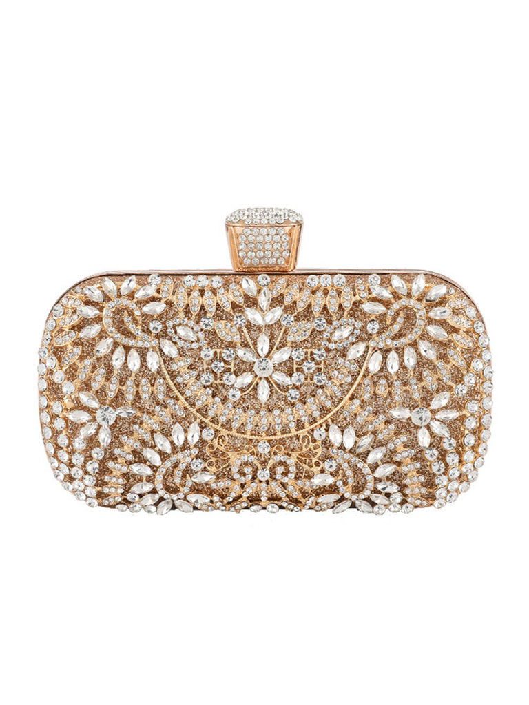 Vintage Strass Abend-Clutch