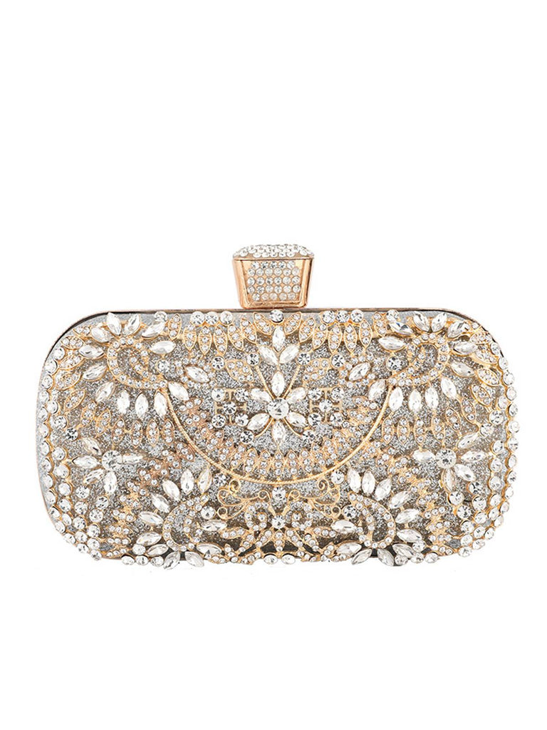 Vintage Strass Abend-Clutch