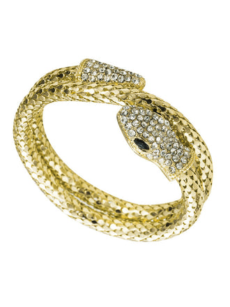 Legierung Schlangenförmig Strassstein Armband