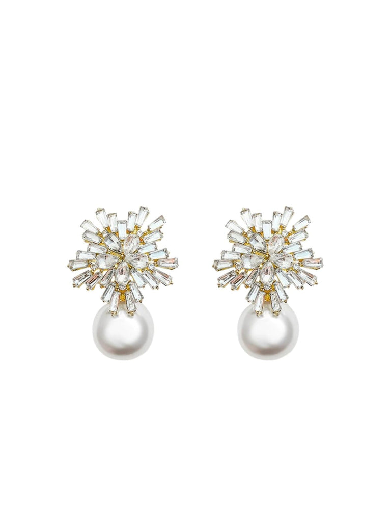 White Floral Vintage Classic Accessory