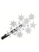 20er Haarspange mit Stern und Strass