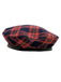 Retro Weihnachten Scottish Plaid Baumwolle Berets