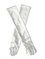 Lack Leder Solide Voll Finger Handschuhe