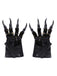 Schwarze Gothic-Handschuhe mit Krallenfingern