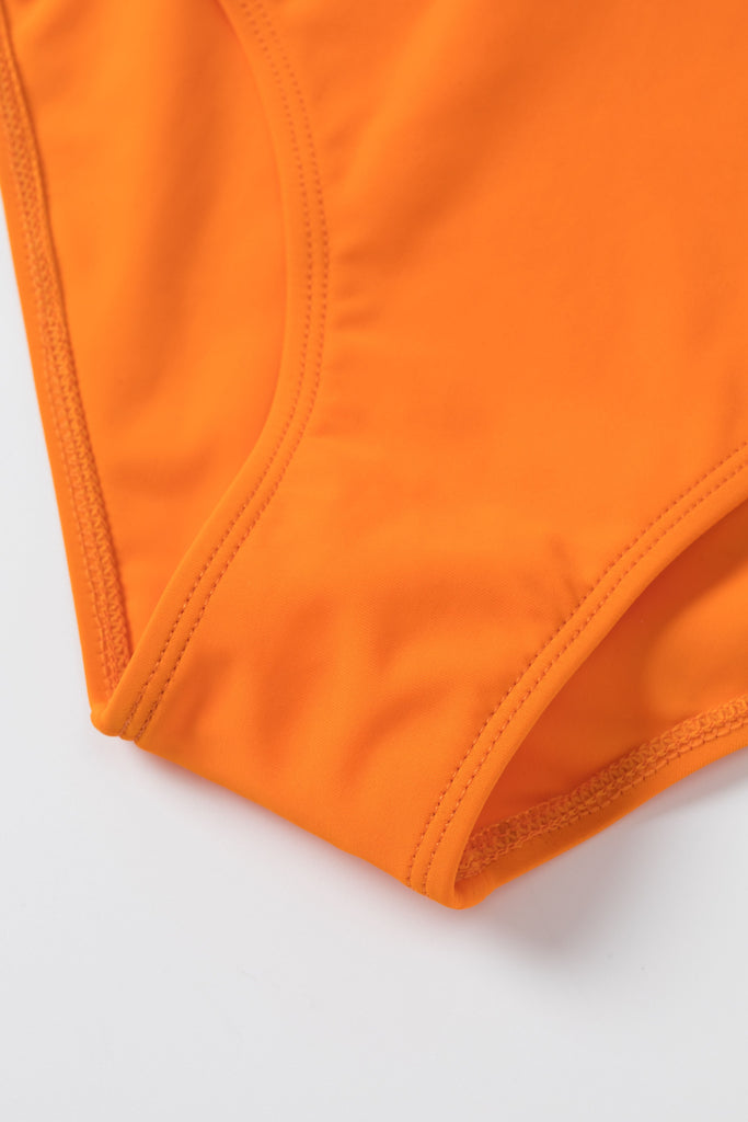 Fliege Floral Cross Straps Badeanzug