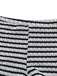 Schwarzes & Weißes 30er Vintage Bikini-Set mit Farbblock