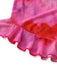 Pinkfarbenes Tankini-Set im Ombré-Stil der 1950er Jahre, 7-teilig