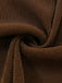 Braunes Neckholder-Bikini- und Strandkleid-Set aus den 1940er Jahren (5-teilig)