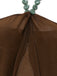 Braunes Neckholder-Bikini- und Strandkleid-Set aus den 1940er Jahren (6er-Pack)