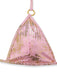 Rosa 80er Bikini-Set mit Neckholder und Triangle