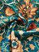 1940er Halter Retro Blumen Prints Tankini-Set