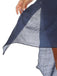 70er Cover-Up im Boho-Stil mit Häkelarbeit und Quadrat-Muster