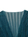 50er Bikini-Set & Cover-Up mit Neckholder und Glitzer