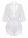 50er Bikini-Set & Cover-Up mit Neckholder und Glitzer