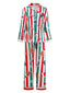 1950er Weihnachten Lebkuchen Zuckerstange Pyjama Set