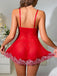 50er Babydoll-Nachthemd aus Spitze und Mesh