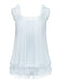 30er Cami-Pyjama-Set mit Rüschen und Flatterärmeln