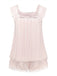 30er Cami-Pyjama-Set mit Rüschen und Flatterärmeln