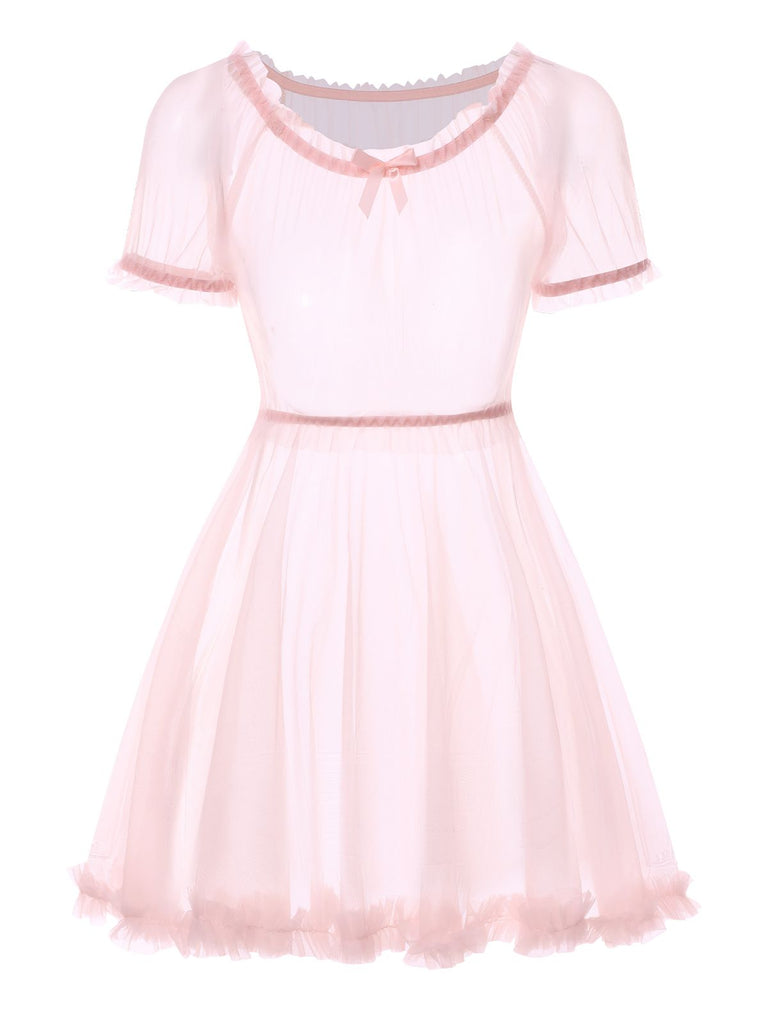 1960er Puff Netz Tutu Pyjama-Set