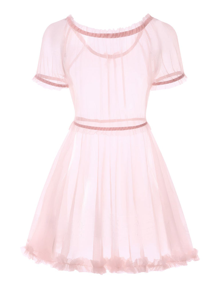 1960er Puff Netz Tutu Pyjama-Set