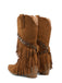Vintage-Western-Heels aus Denim – Vintage-Schuhe, Retro-Heels