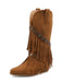 Vintage-Western-Heels aus Denim – Vintage-Schuhe, Retro-Heels
